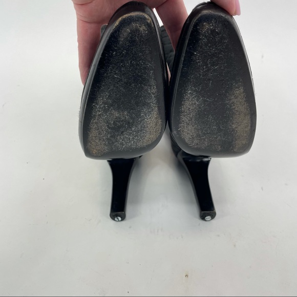 Miu Miu Tall Boots Size 38 1/2 Black - Picture 14 of 16